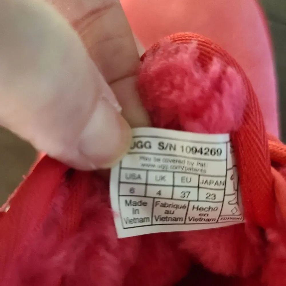 Ugg Neumel Pink Boots Shoes 1094269 Women's 6 NEW - Picture 7 of 8